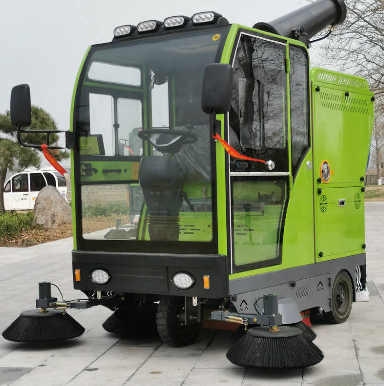 商丘道路清洁广泛应用电动环卫清扫车